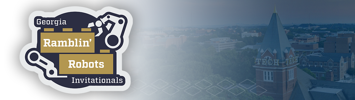 Georgia Ramnlin' Robots Invitationals Homepage Banner image.
